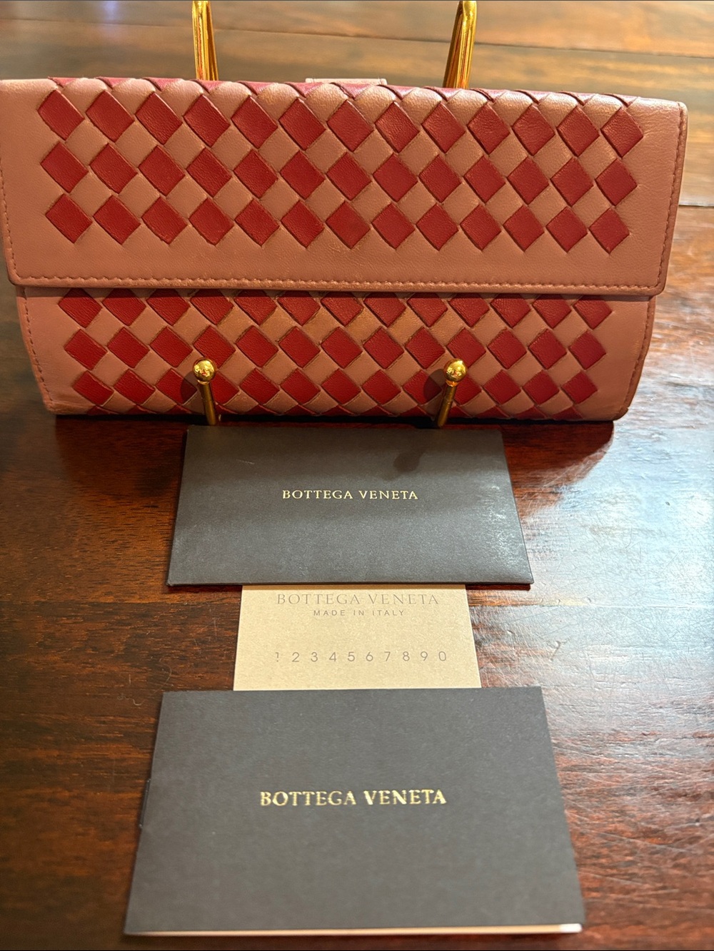BOTTEGA VENETA Intrecciato Long Continental Flap Wallet - Picture 8 of 13